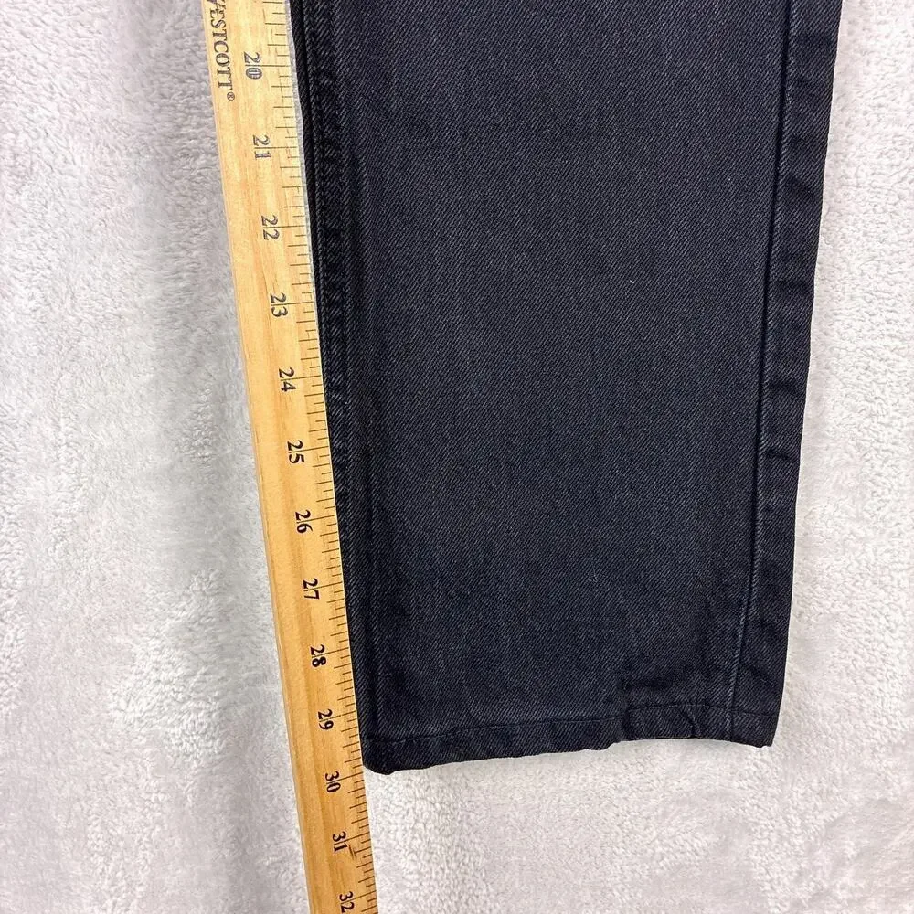 Uniqlo :C Jeans Mens 30 Black Stretch Straight Leg Preppy Classic Luxury